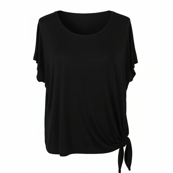 Chico's Tops - Chico's Black Blouse with Side Tie